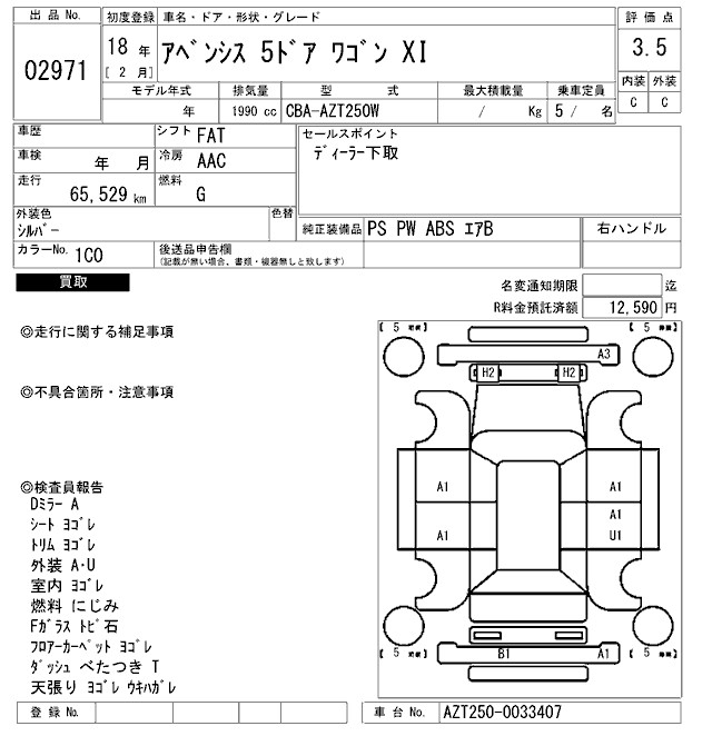 TOYOTA AVENSIS