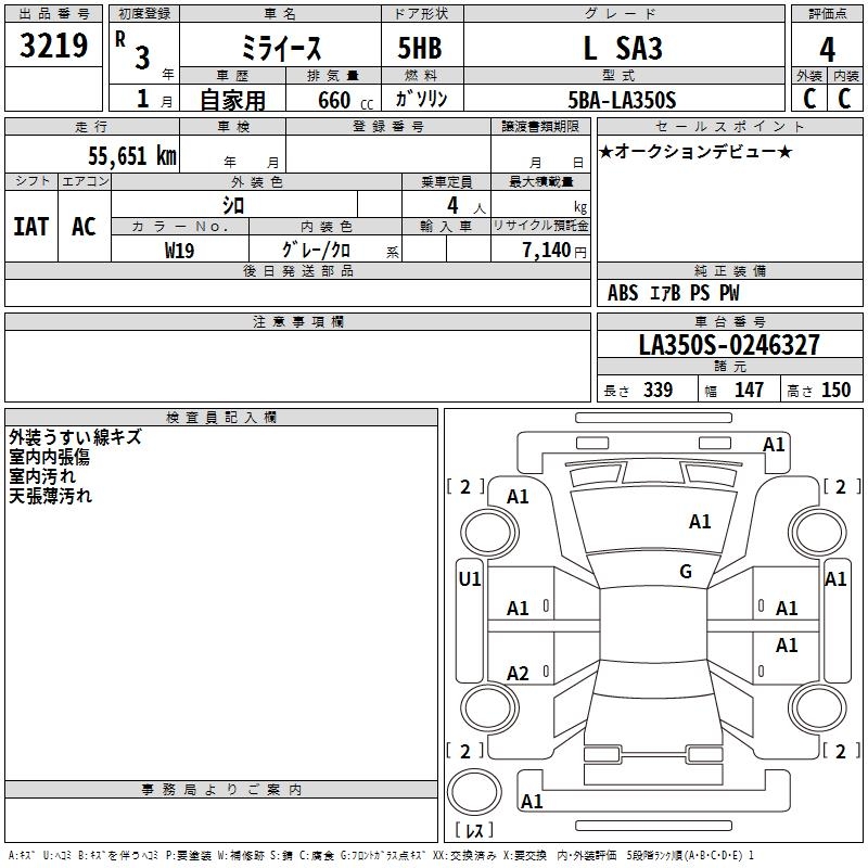 DAIHATSU MIRA E:S