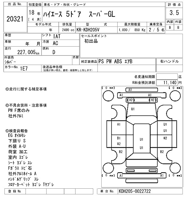 TOYOTA REGIUS ACE