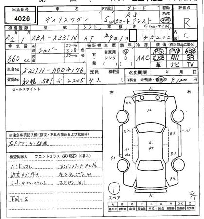SUBARU DIAS WAGON