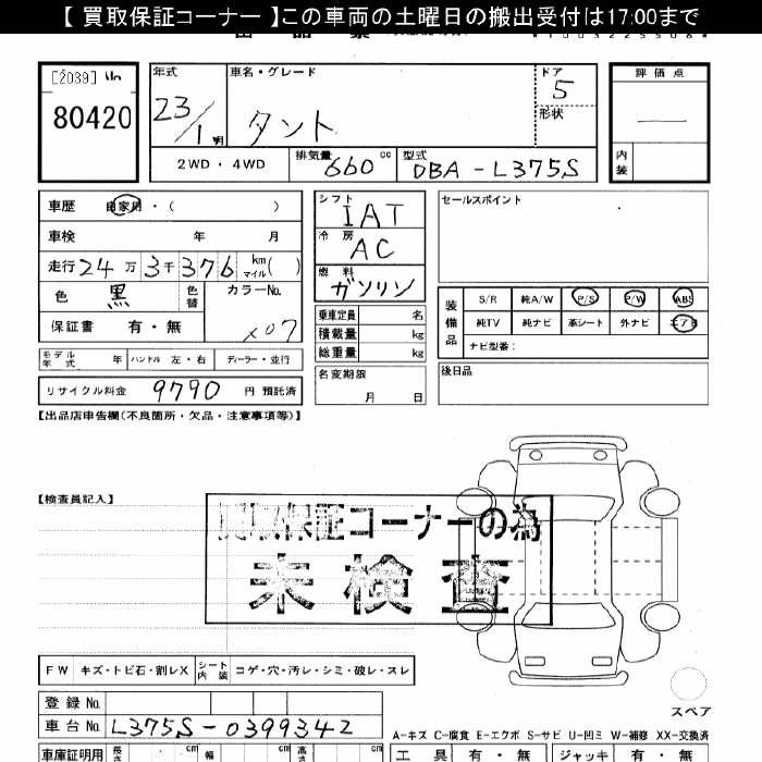 DAIHATSU TANTO