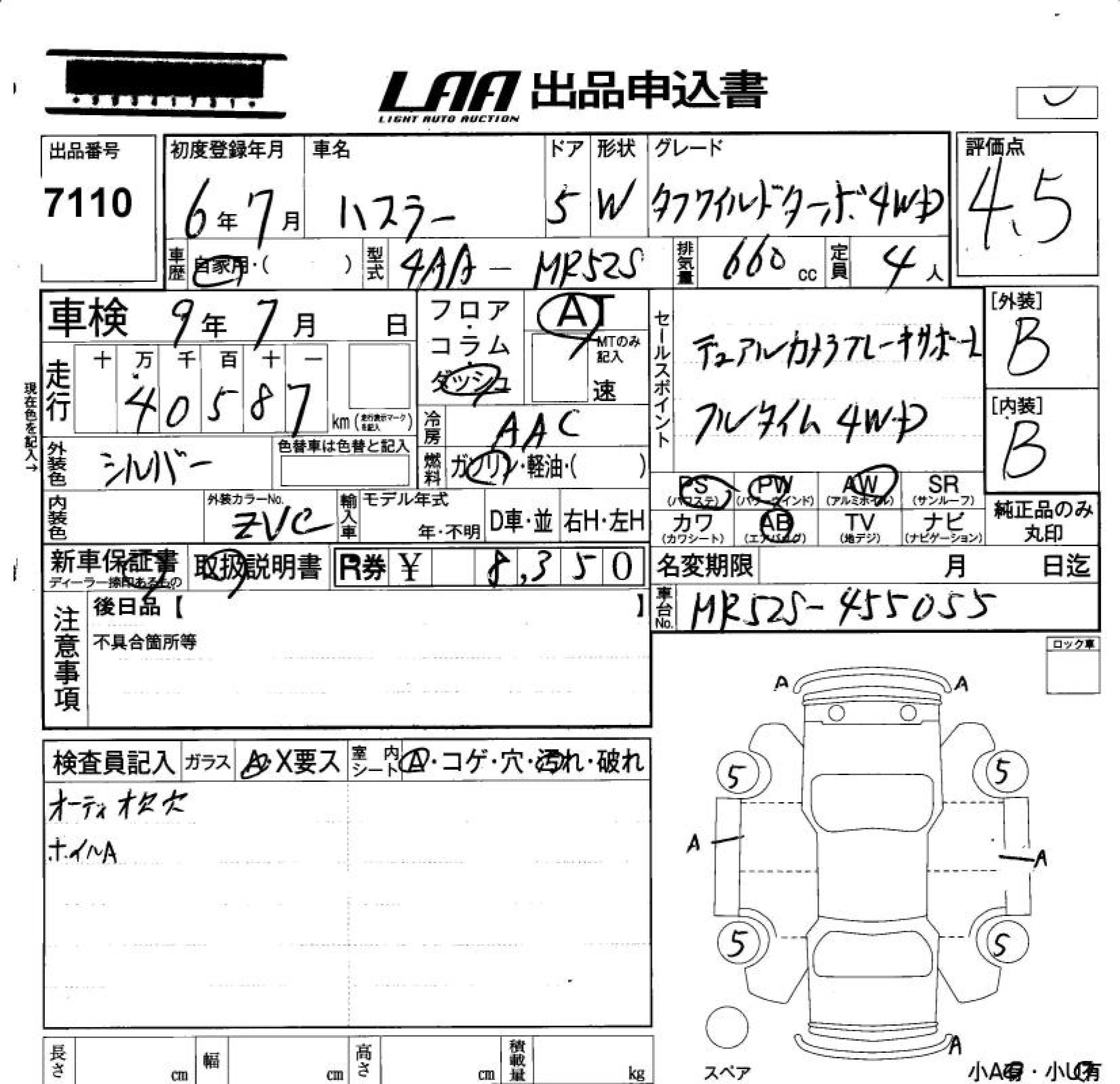 SUZUKI HUSTLER