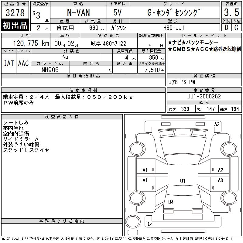HONDA N-VAN