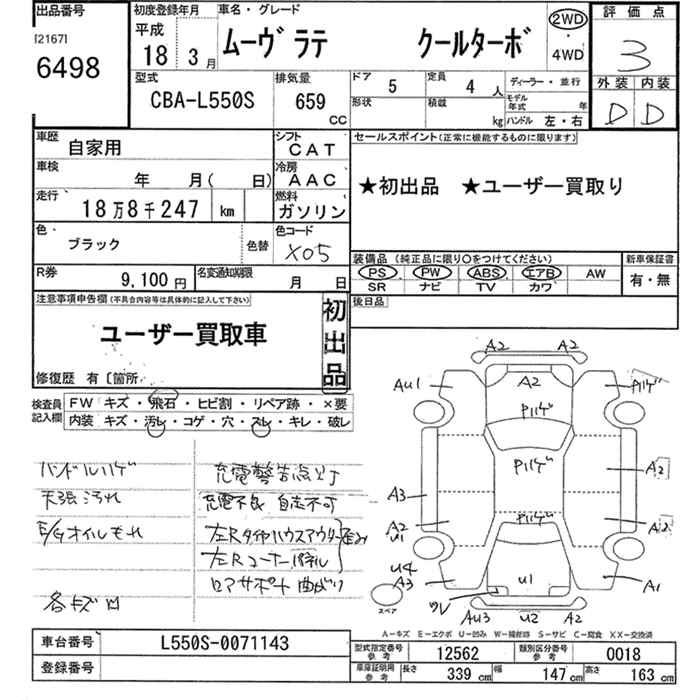 DAIHATSU MOVE LATTE