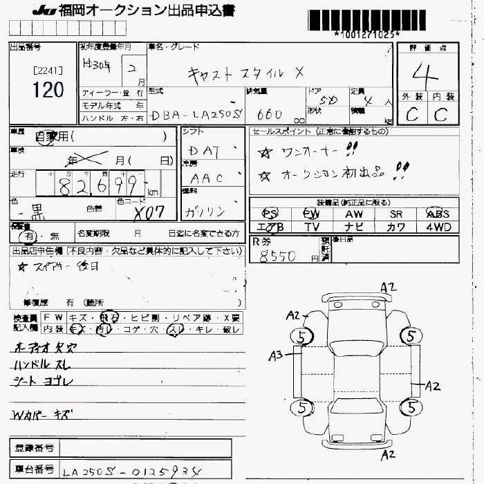 DAIHATSU CAST