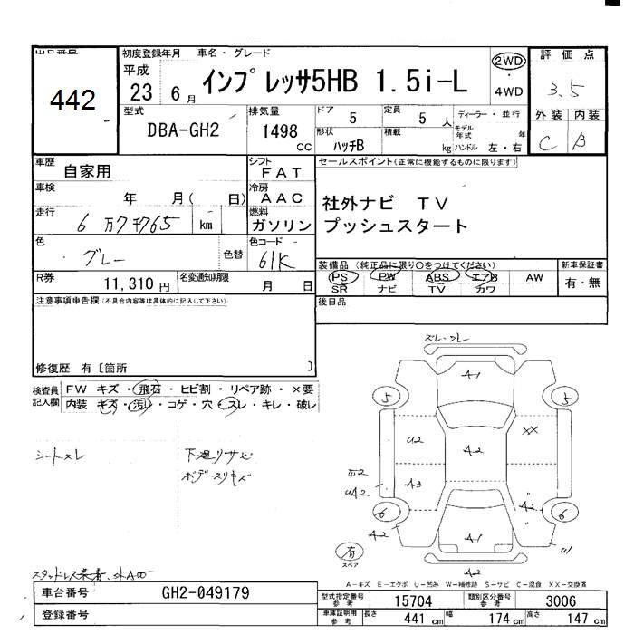 SUBARU IMPREZA