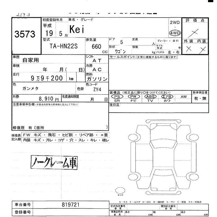 SUZUKI KEI