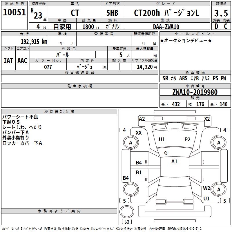 LEXUS CT200H