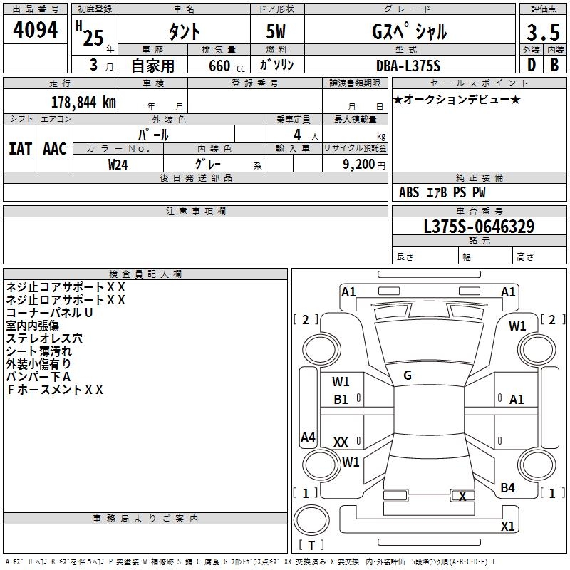 DAIHATSU TANTO