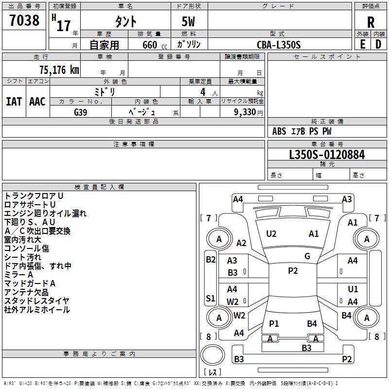DAIHATSU TANTO