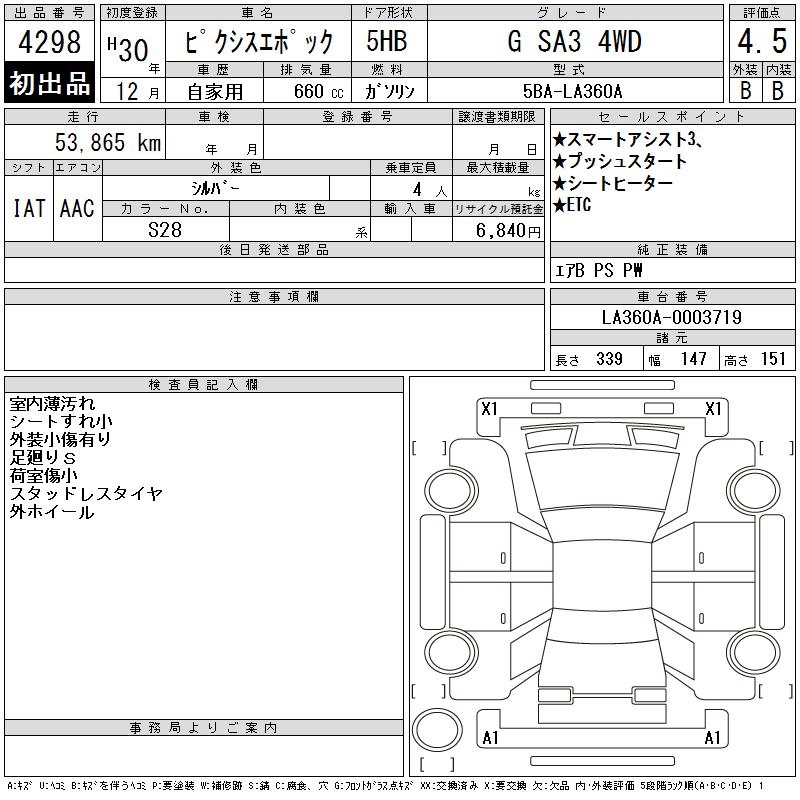 TOYOTA PIXIS EPOCH