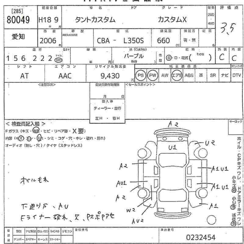 DAIHATSU TANTO