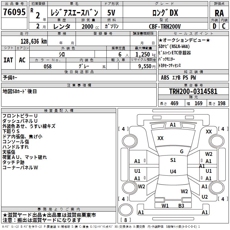 TOYOTA REGIUS ACE
