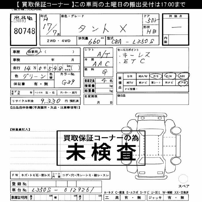 DAIHATSU TANTO