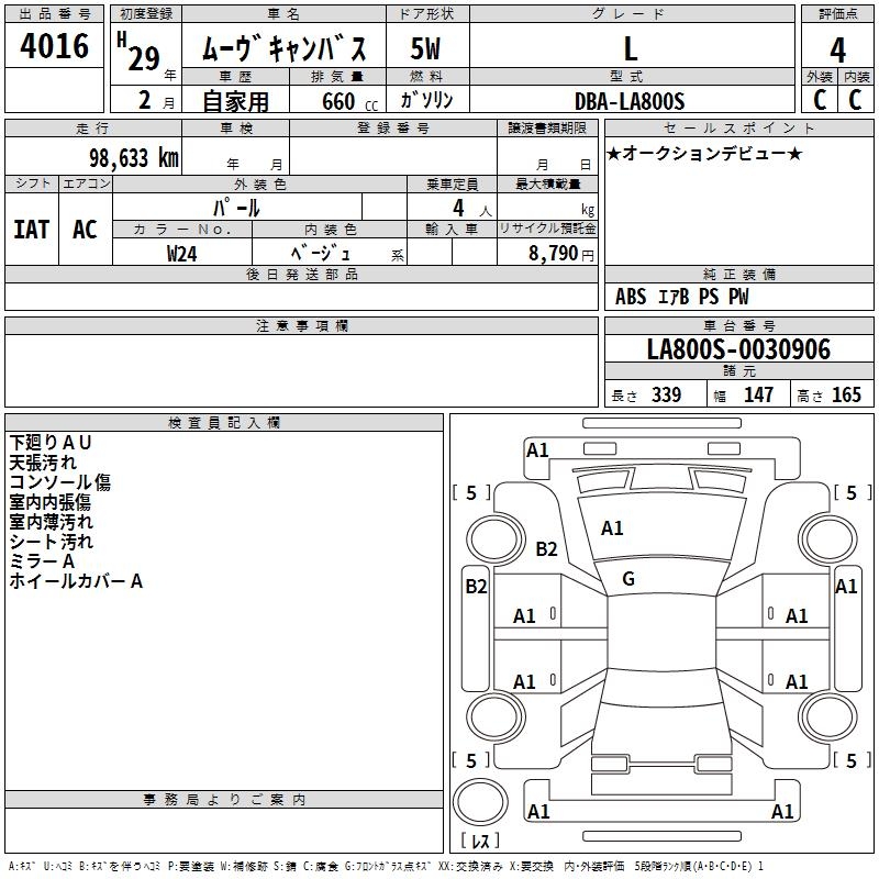 DAIHATSU MOVE CANBUS