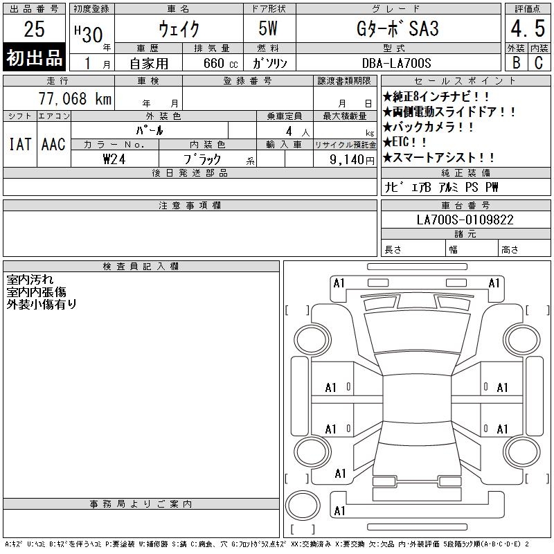 DAIHATSU WAKE