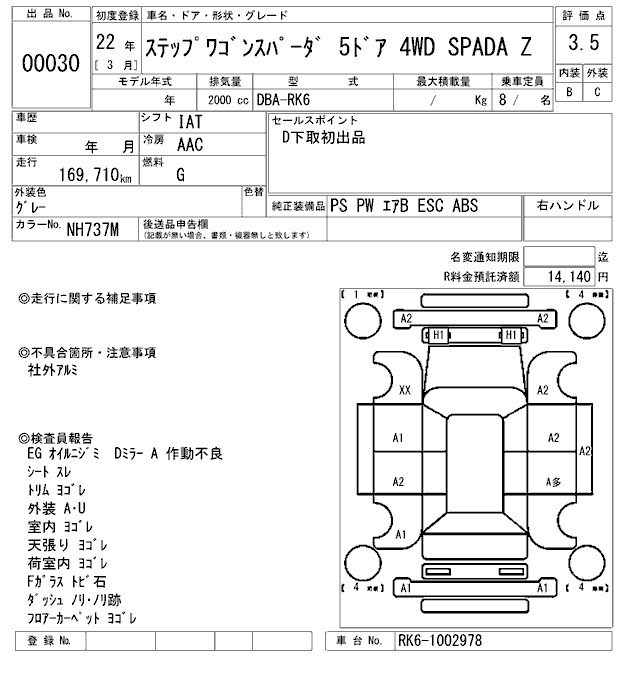HONDA STEPWGN