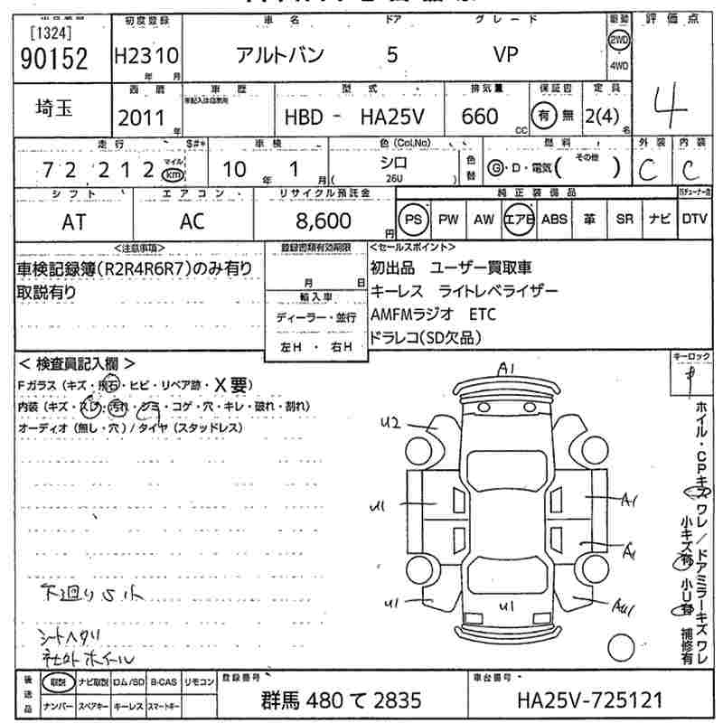 SUZUKI ALTO
