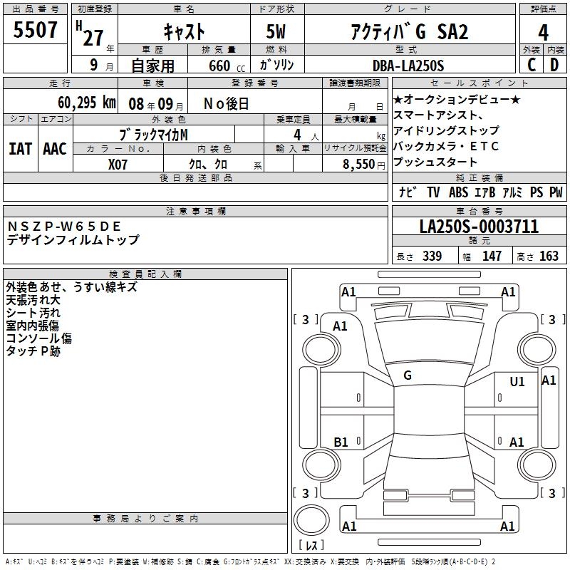 DAIHATSU CAST
