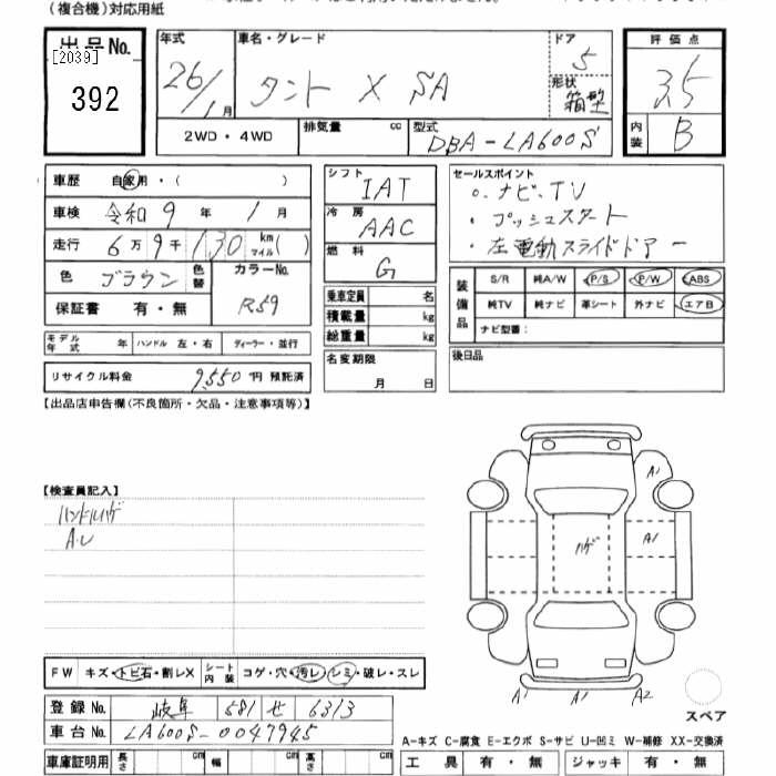 DAIHATSU TANTO