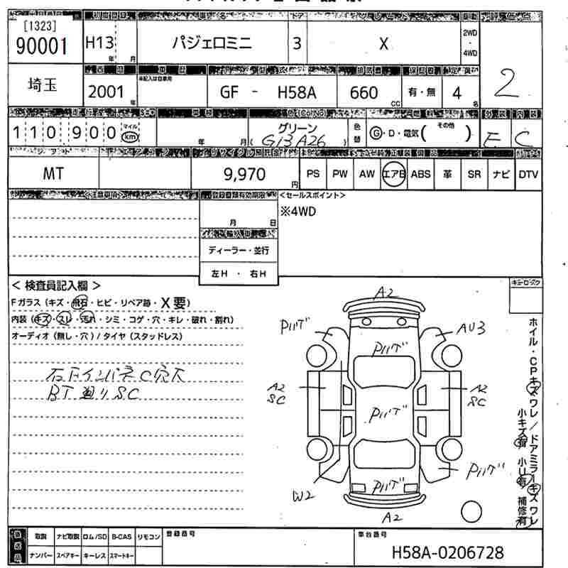 MITSUBISHI PAJERO MINI