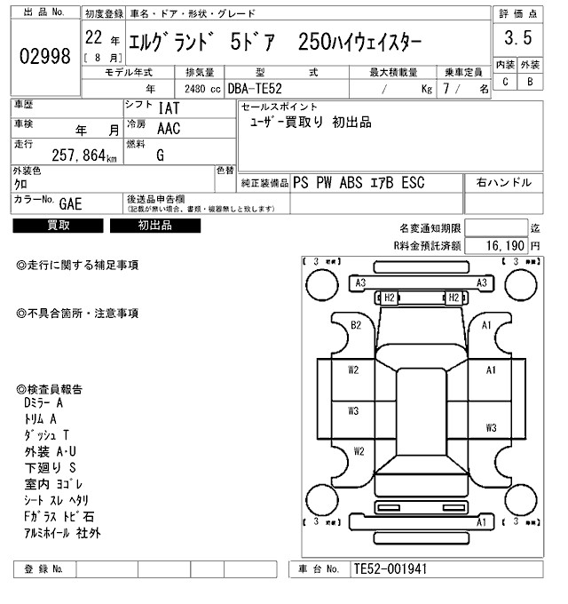 NISSAN ELGRAND
