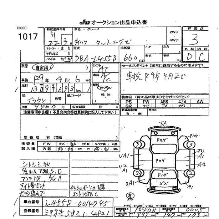 DAIHATSU TANTO EXE