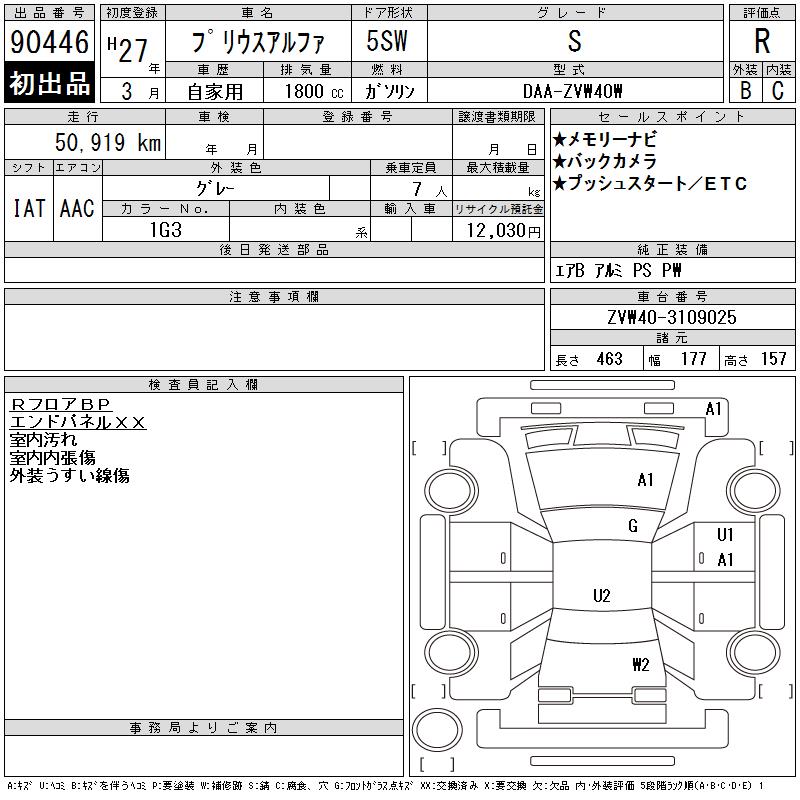 TOYOTA PRIUS ALPHA
