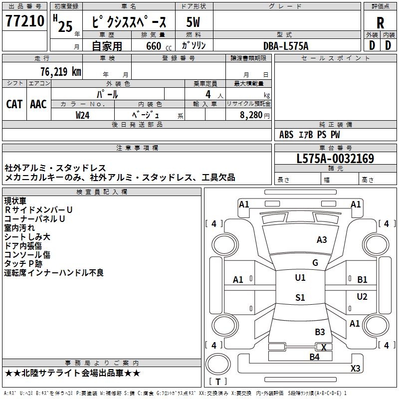 TOYOTA PIXIS SPACE