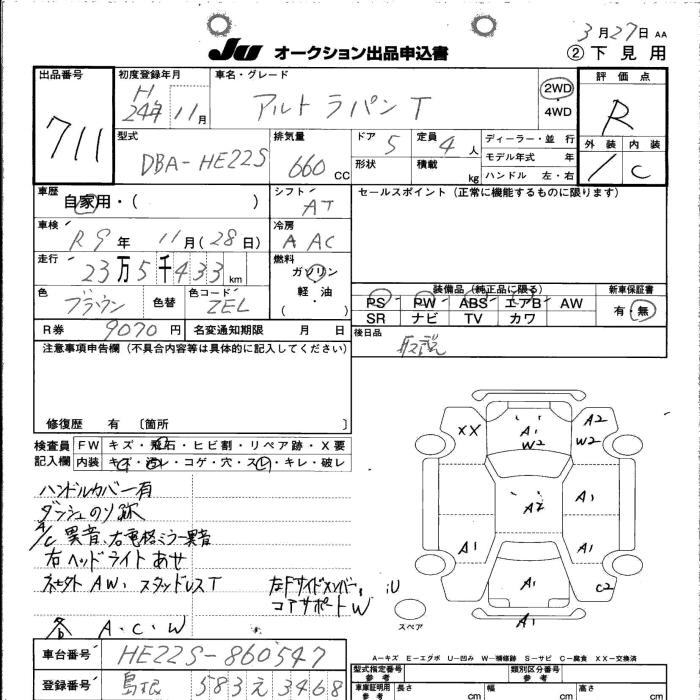 SUZUKI ALTO LAPIN
