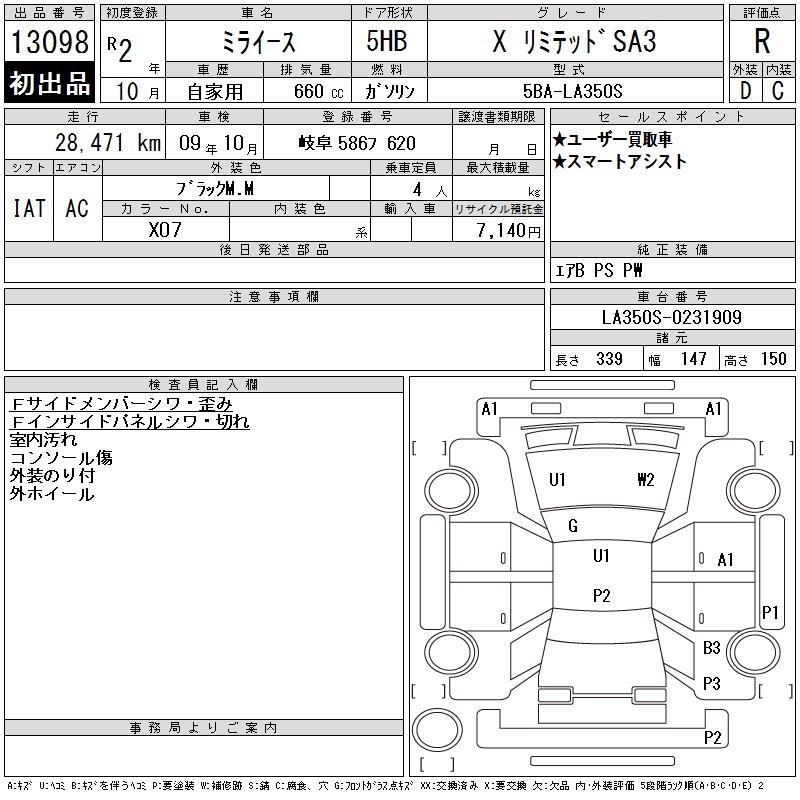 DAIHATSU MIRA E:S