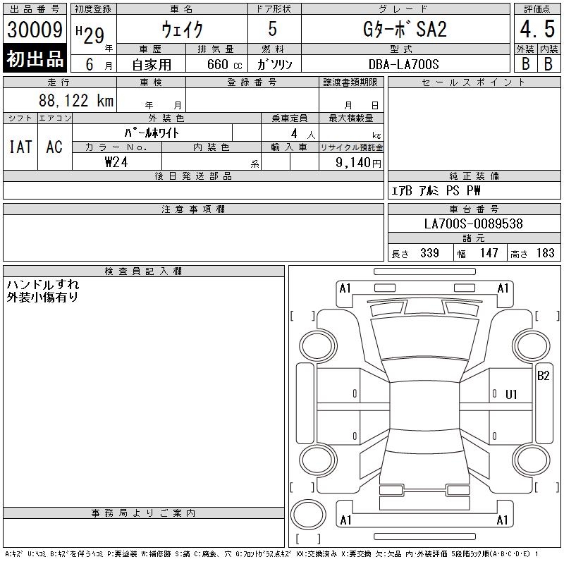 DAIHATSU WAKE