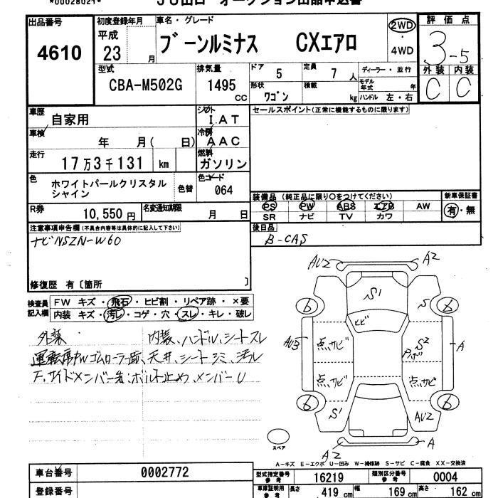 DAIHATSU BOON LUMINAS