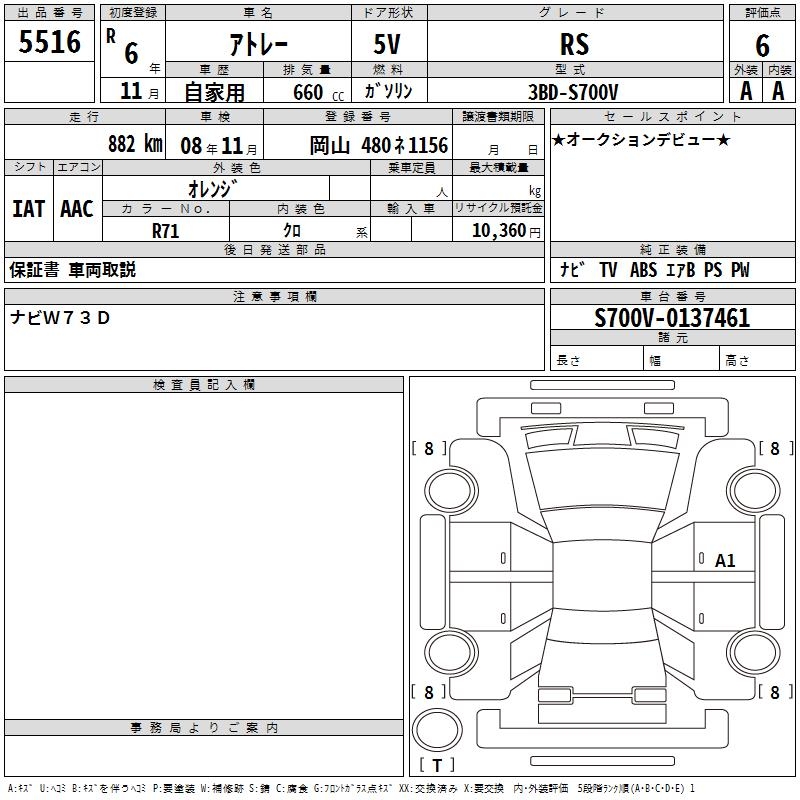 DAIHATSU ATRAI