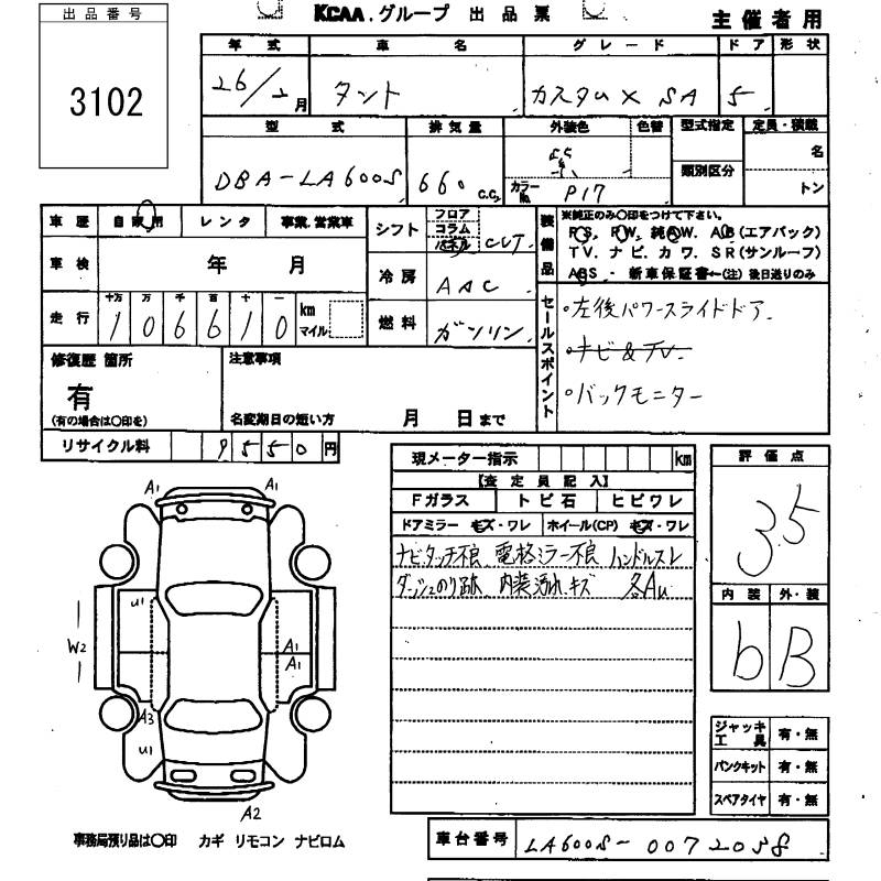 DAIHATSU TANTO