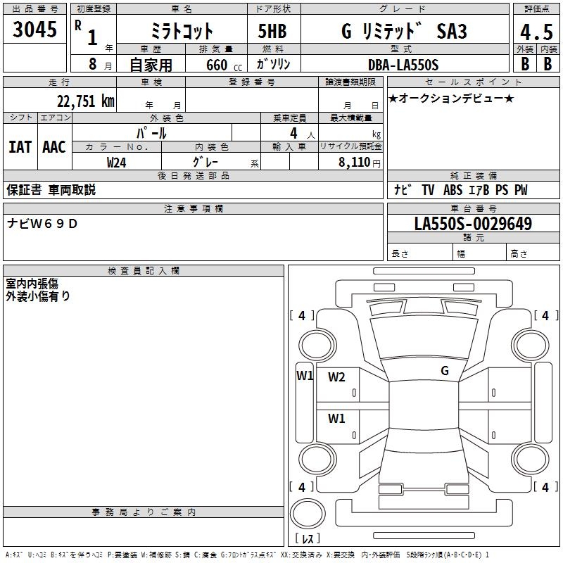 DAIHATSU MIRA TOCOT