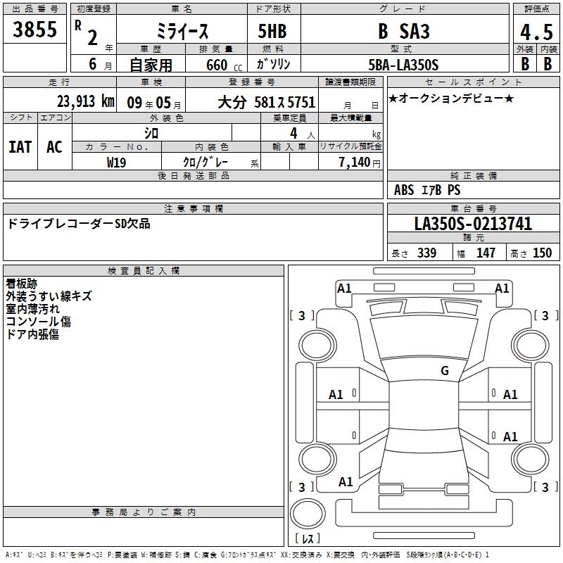 DAIHATSU MIRA E:S