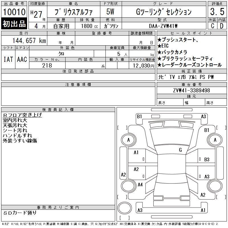 TOYOTA PRIUS ALPHA