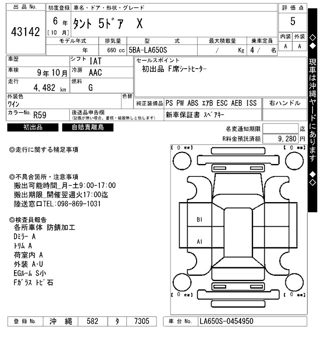 DAIHATSU TANTO