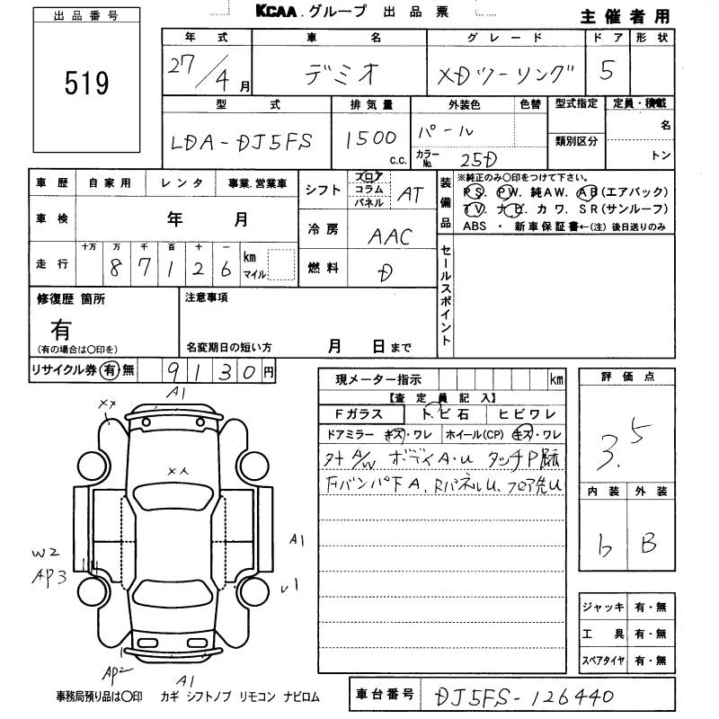 MAZDA DEMIO