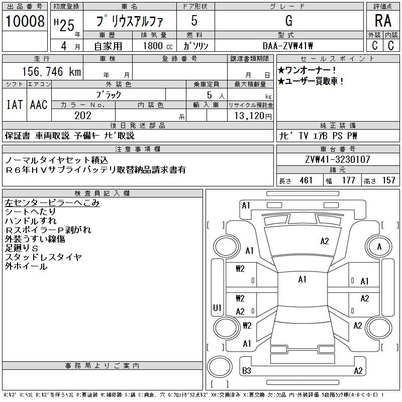 TOYOTA PRIUS ALPHA