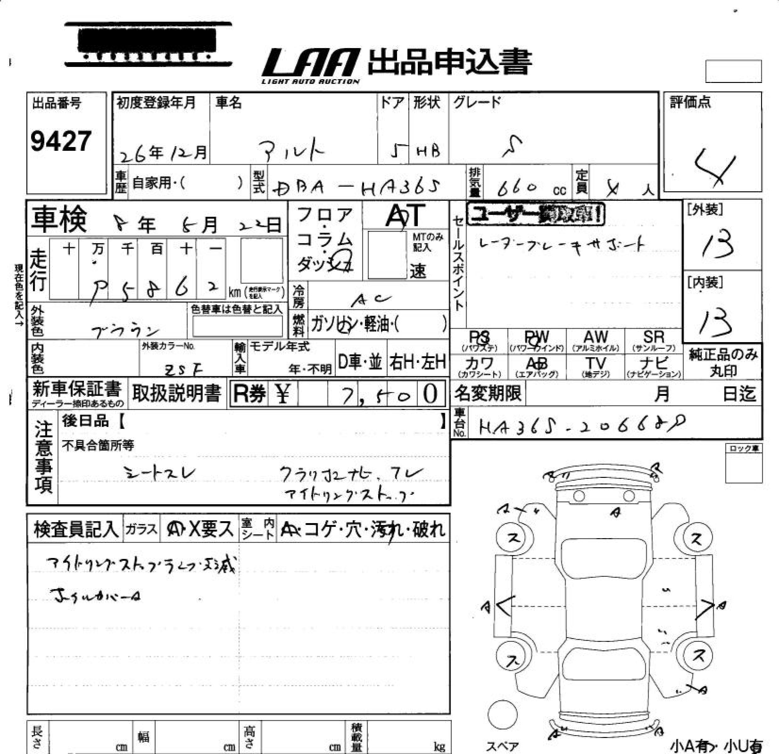 SUZUKI ALTO