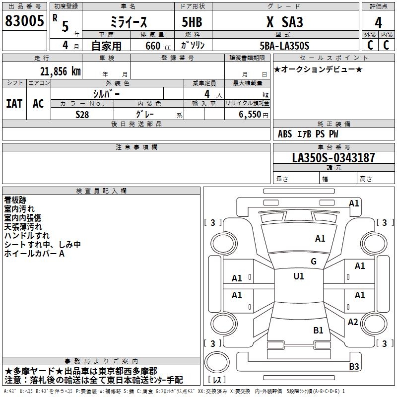 DAIHATSU MIRA E:S