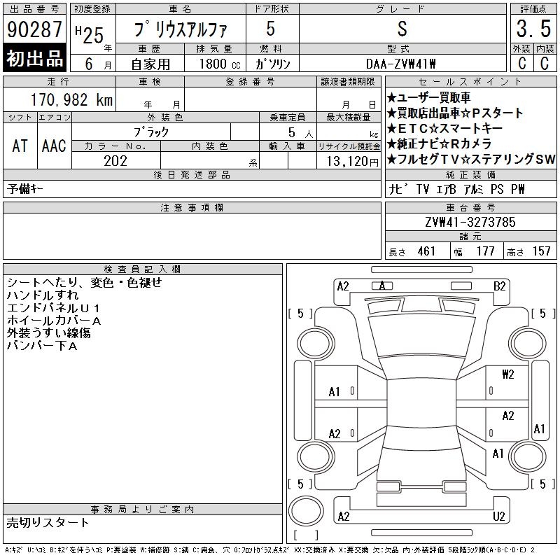 TOYOTA PRIUS ALPHA
