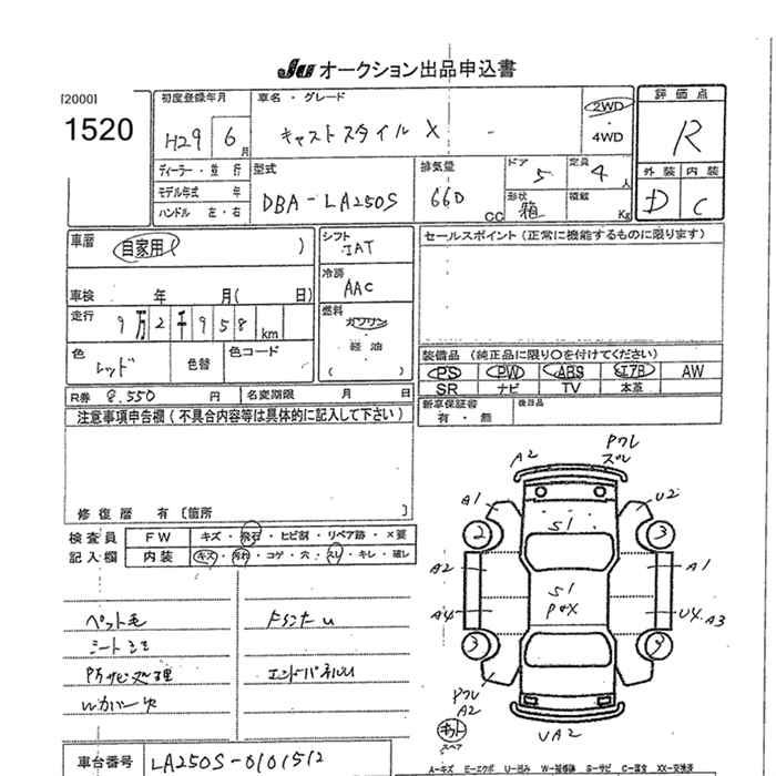 DAIHATSU CAST