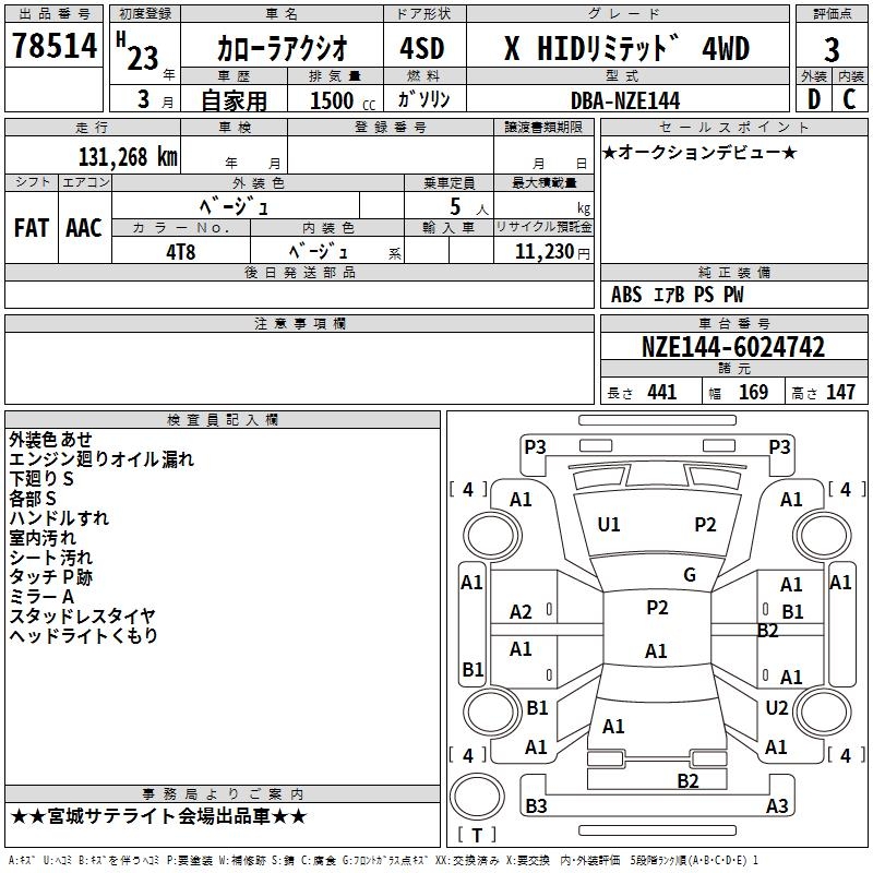 TOYOTA COROLLA AXIO