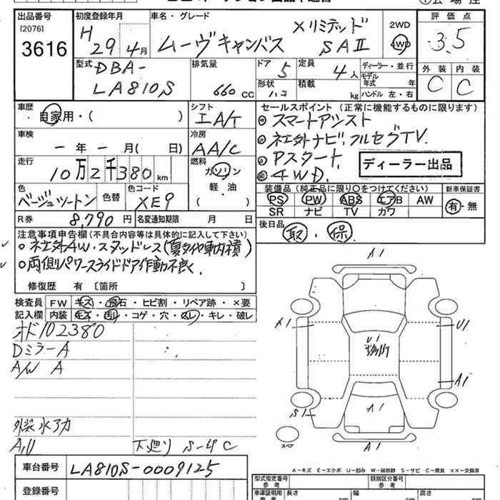 DAIHATSU MOVE CANBUS