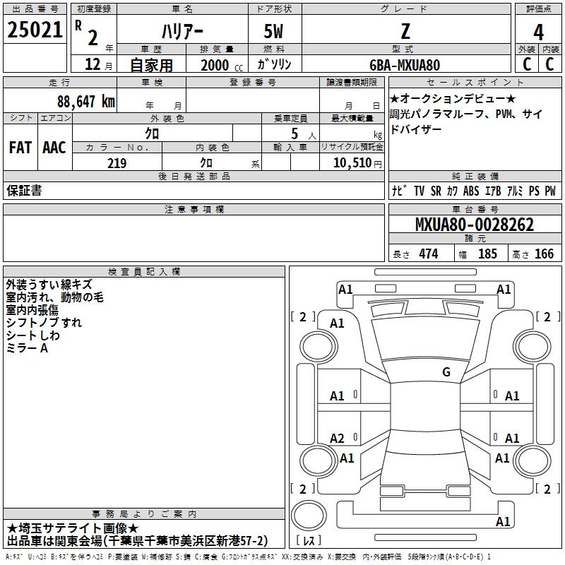 TOYOTA HARRIER