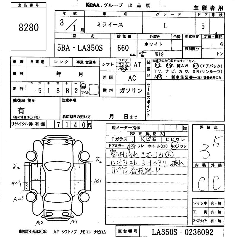 DAIHATSU MIRA E:S