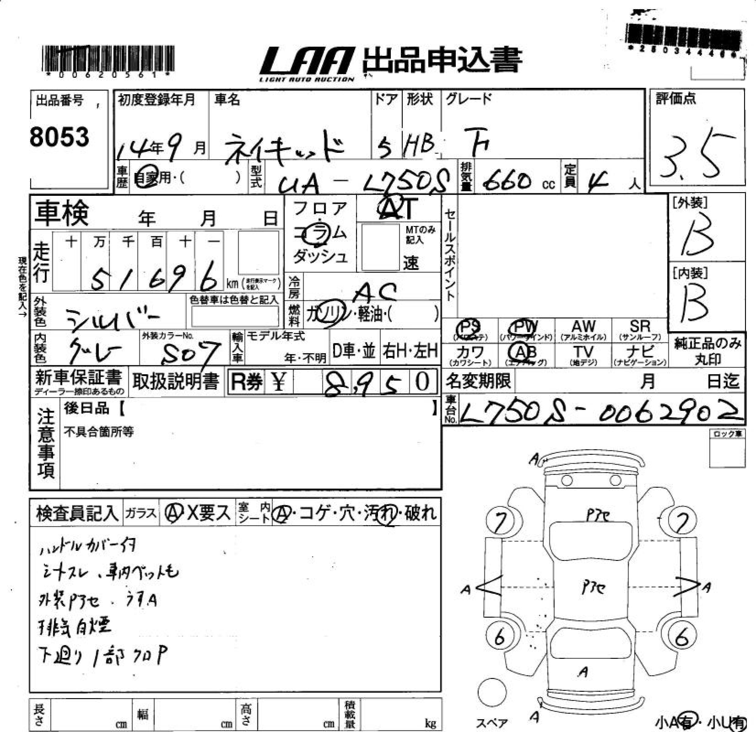 DAIHATSU NAKED